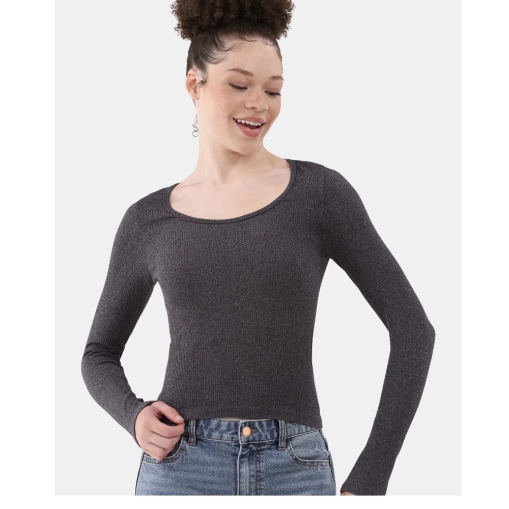 No Boundaries Seamless Longsleeve Top Size S (4-6) NEW